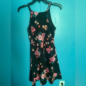 Halter floral dress